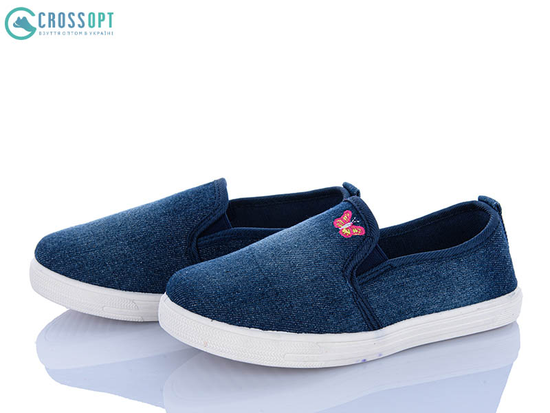 Слипоны CrossOpt (31-35) X01 navy (деми)
