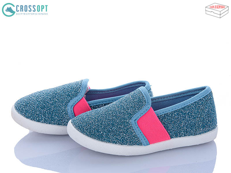 Слипоны CrossOpt (0) BE112 l.blue (деми)