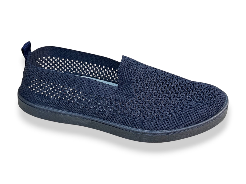 Слипоны Rai shoes (36-41) F09-018 синій (лето)