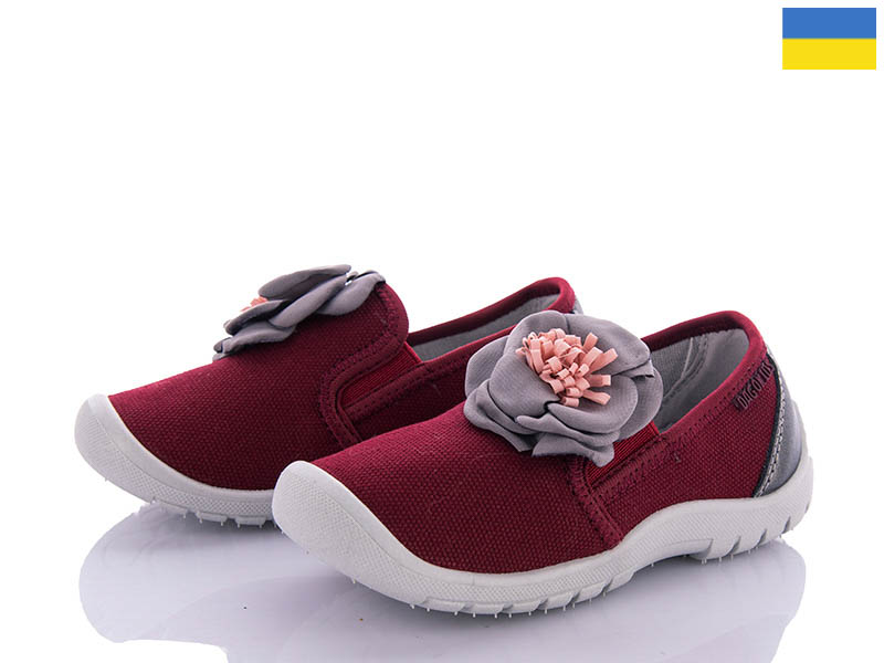 Тапочки Roks (27-32) K101 бордо (деми)