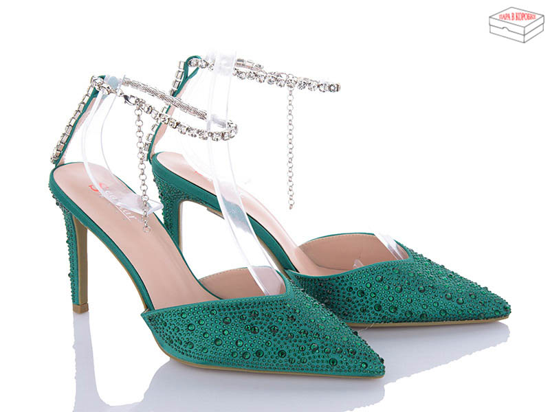 Туфли Roks (36-40) LC03 green (лето)