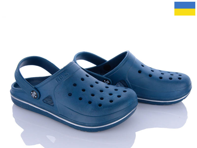 Кроксы Roks (36-41) Roksol 753 синій (лето)