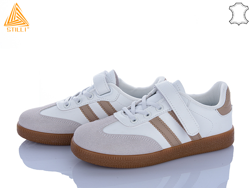 Кроссовки Stilli Kids (32-37) XT380-11 шкіра (деми)