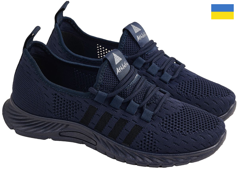 Кроссовки Rai shoes (41-45) SP731 синій (лето)