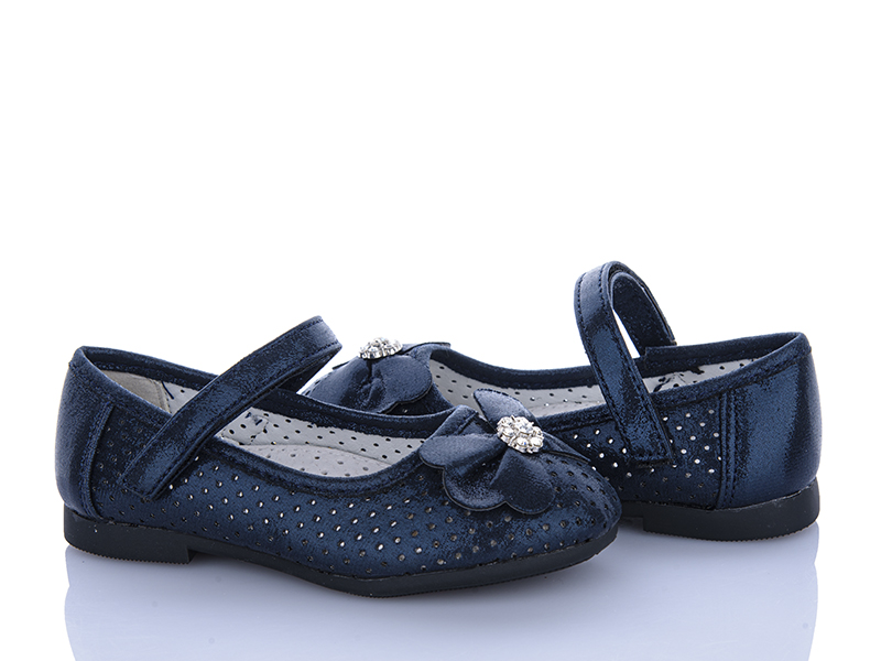 Туфли CrossOpt (21-26) D103 blue (лето)