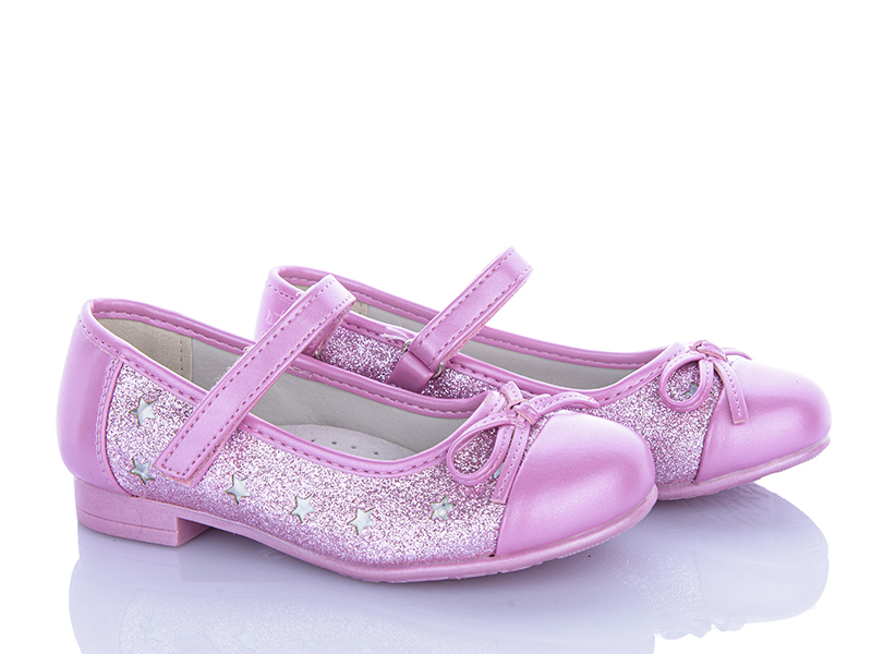 Туфли CrossOpt (26-31) D22 pink (деми)