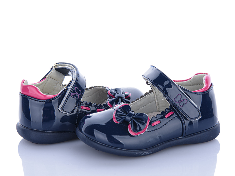 Туфли CrossOpt (20-25) D501 blue (деми)