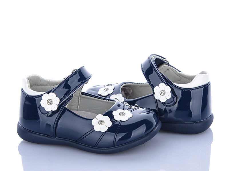 Туфли CrossOpt (20-25) D502 blue (деми)