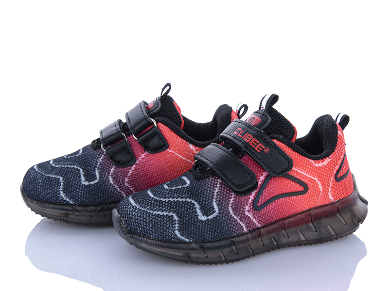 Кроссовки CrossOpt (22-27) F6 black-red (деми)