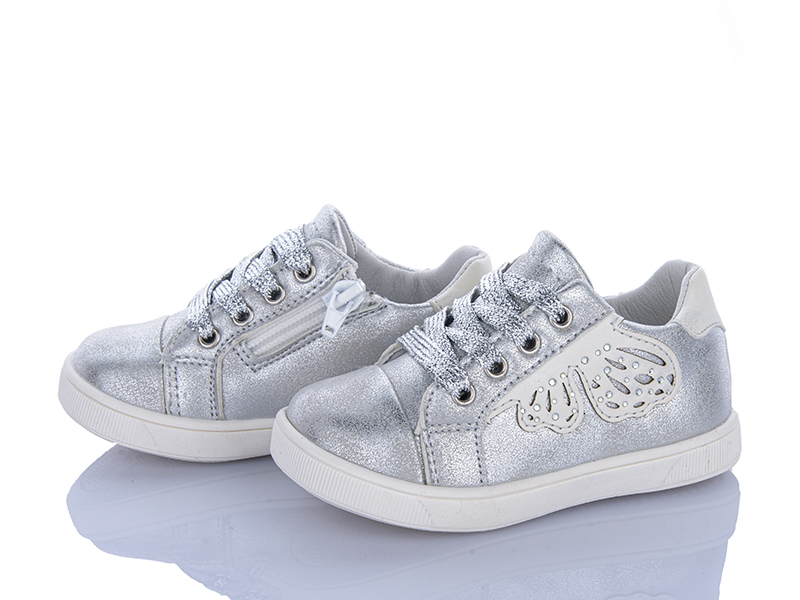 Кроссовки CrossOpt (20-25) J11 silver (деми)
