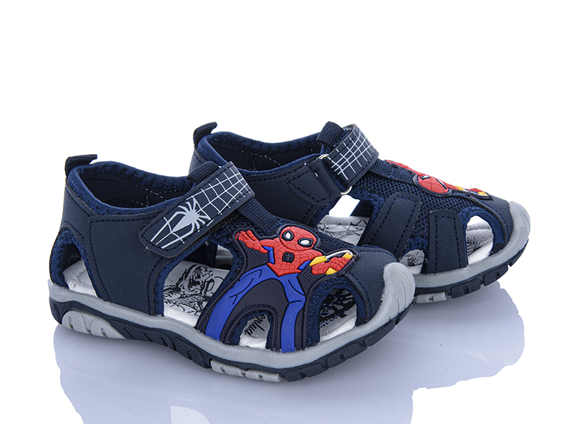 Босоножки Super Gear (21-25) 010-02A navy (лето)
