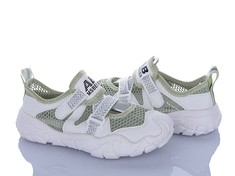 Кроссовки Super Gear (31-36) A03-721 green (лето)