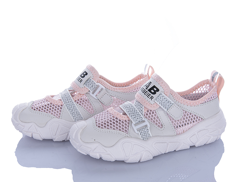 Кроссовки Super Gear (29-34) B01-722 pink (лето)