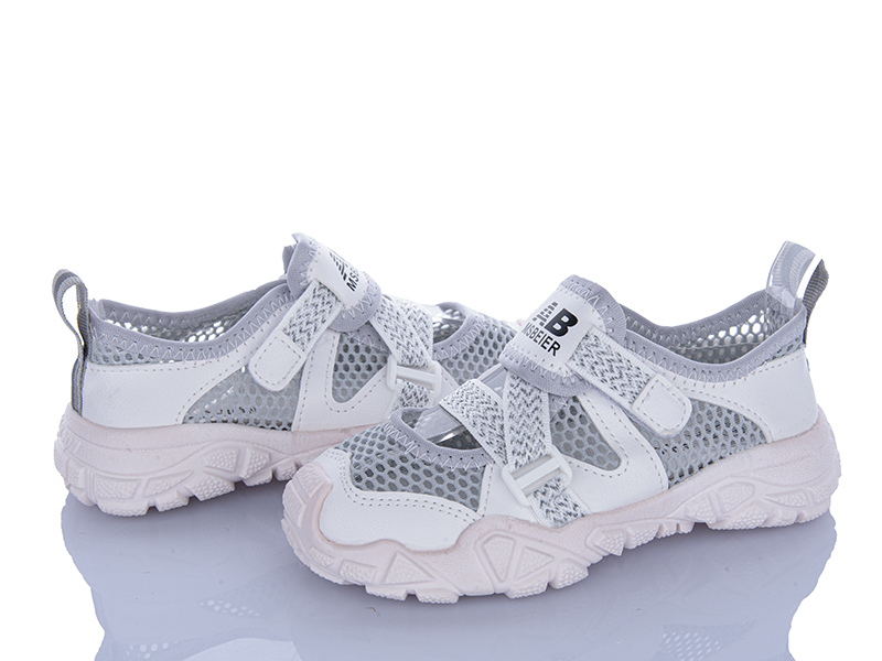 Кроссовки Super Gear (26-31) C02-723 grey (лето)