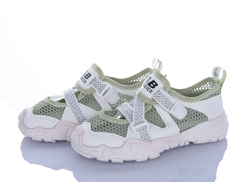 Кроссовки Super Gear (26-31) C03-723 green (лето)