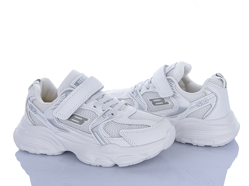 Кроссовки Clibee (32-37) LC825-1 white (деми)