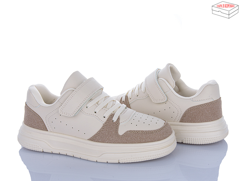 Кроссовки Apawwa (37-41) ED745-4 khaki-beige (деми)