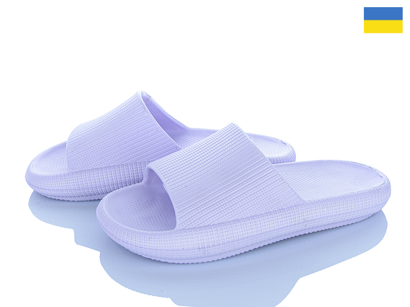 Шлепанцы Inblu (36-41) D24 бузковий (лето)