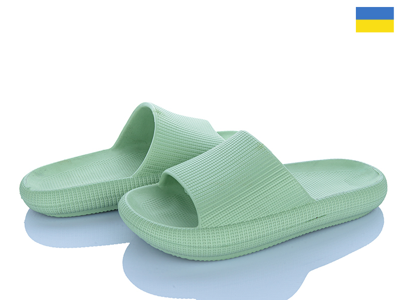 Шлепанцы Inblu (36-41) D24 олива (лето)