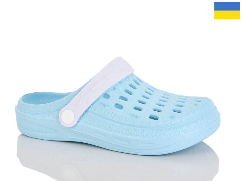 Кроксы Malibu (36-41) 6-62 бірюзовий (лето)