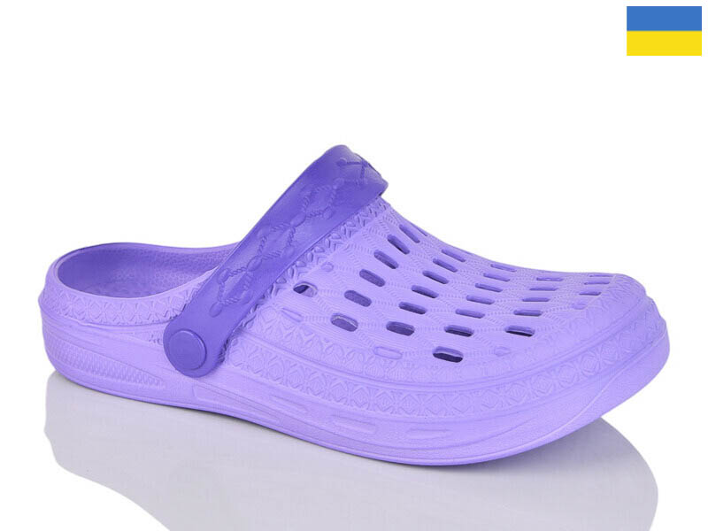 Кроксы Malibu (36-40) 6-62 бузок (лето)