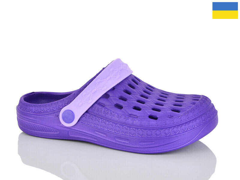 Кроксы Malibu (36-41) 6-62 фіолетовий (лето)