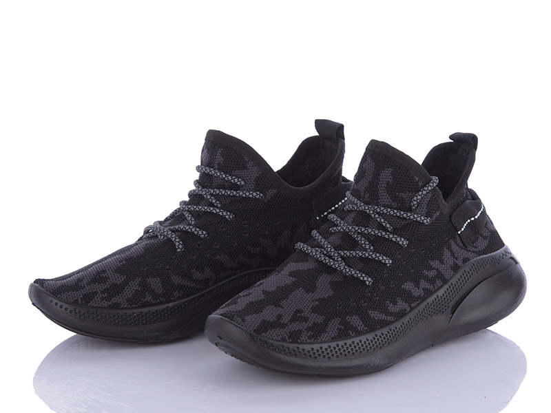 Кроссовки Viktoria (36-40) WF78 black (лето)