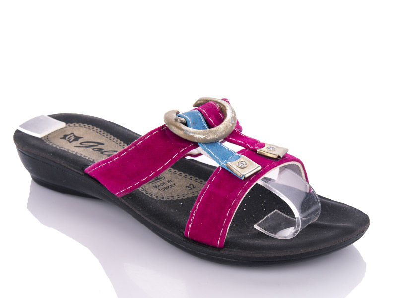 Шлепанцы DeMur (30-35) K26-1512 fuchsia (30-35) (лето)