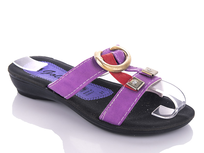 Шлепанцы DeMur (30-35) K26-1512 purple (30-35) (лето)