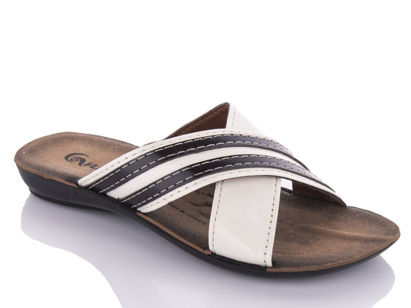 Шлепанцы DeMur (30-35) K26-7144 white (30-35) (лето)