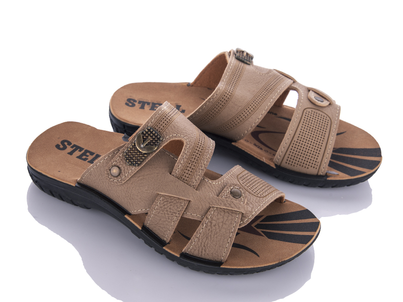 Шлепанцы DeMur (31-35) K26-4521 beige (31-35) (лето)