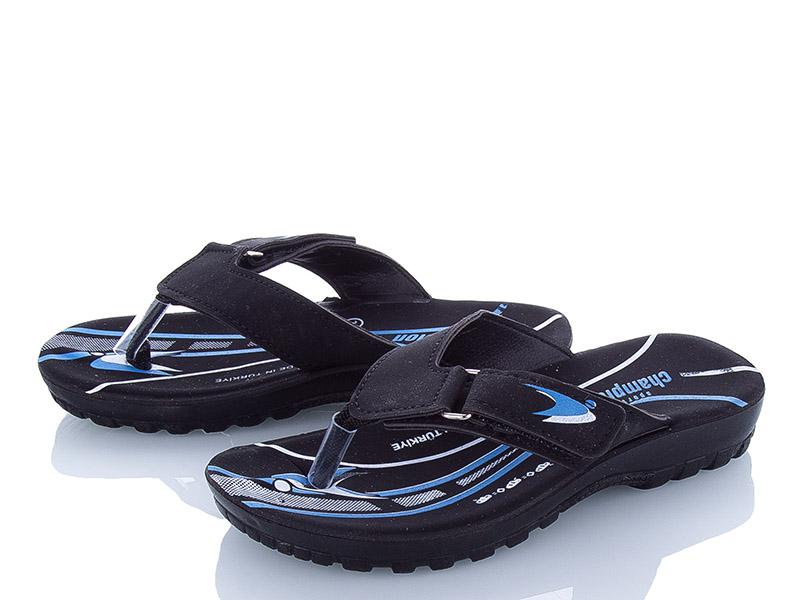 Шлепанцы DeMur (30-35) K26-6101 blue (30-35) (лето)