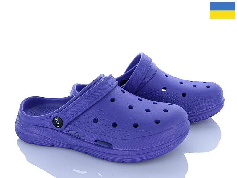 Кроксы Vladimir (36-41) Крок K102 фіолетовий (лето)