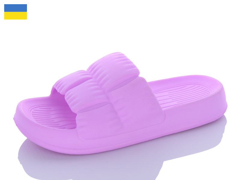 Шлепанцы Inblu (36-41) C95 бузковий (лето)