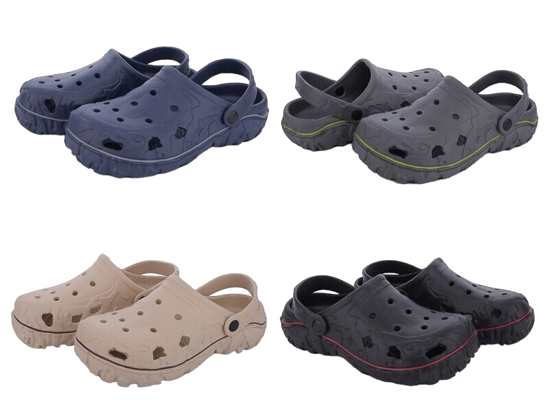 Кроксы QQ Shoes (40-45) Q13 mix (лето)