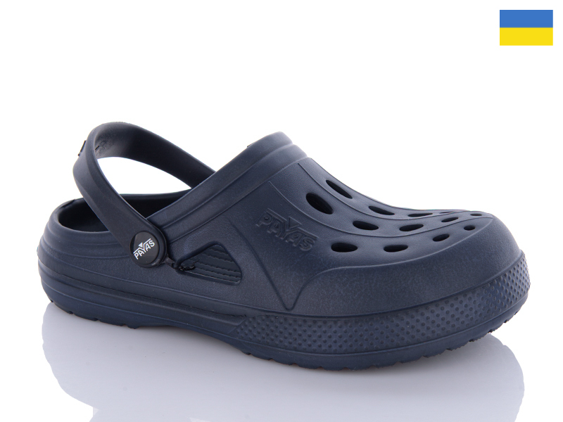Кроксы Inblu (36-41) Крокс Ж т.синій (лето)