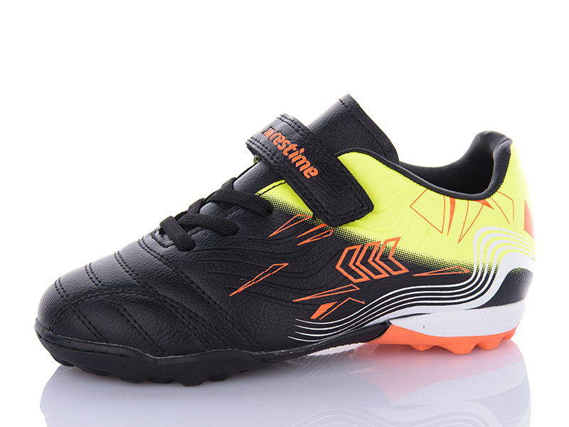 Спорт Restime (31-35) DDO24137-1 black-lime (деми)