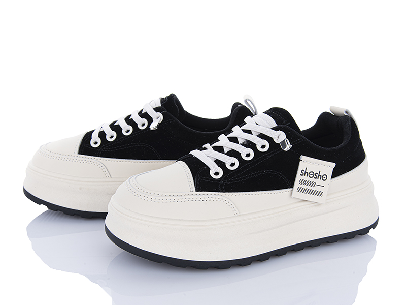 Кроссовки Clibee (35-39) F2813 black (деми)