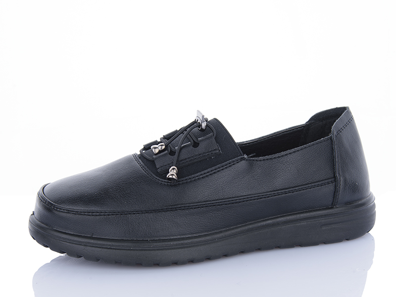 Туфли Minghong (37-42) 295 black (деми)