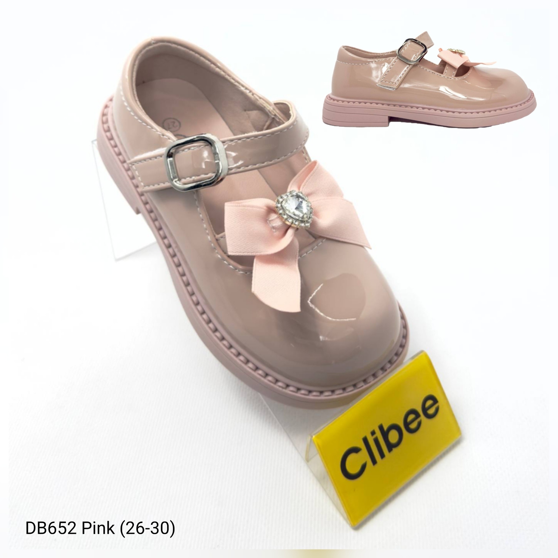 Туфли DvaClibee (26-30) Apa-DB652 pink (деми)