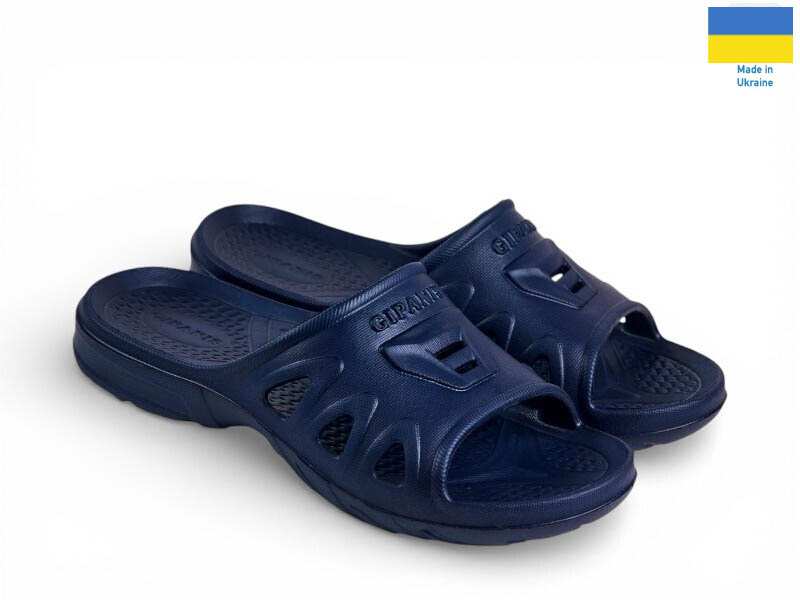 Шлепанцы Rai shoes (36-41) T117 синій (лето)