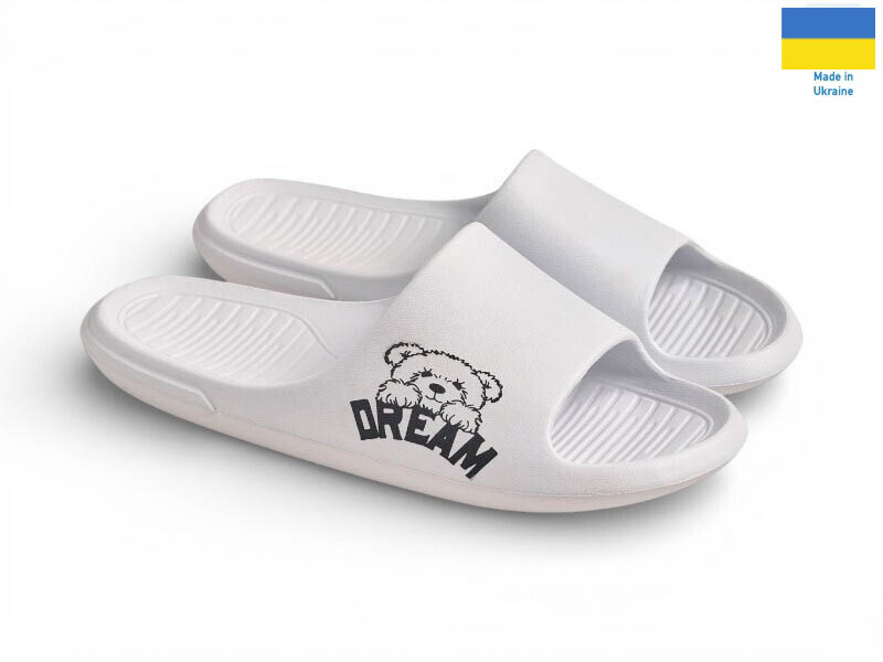 Шлепанцы Rai shoes (36-41) ДС70 білий (лето)