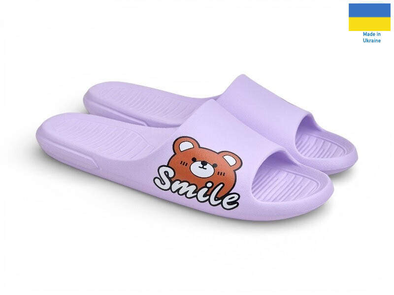 Шлепанцы Rai shoes (36-41) ДС70 бузок (лето)