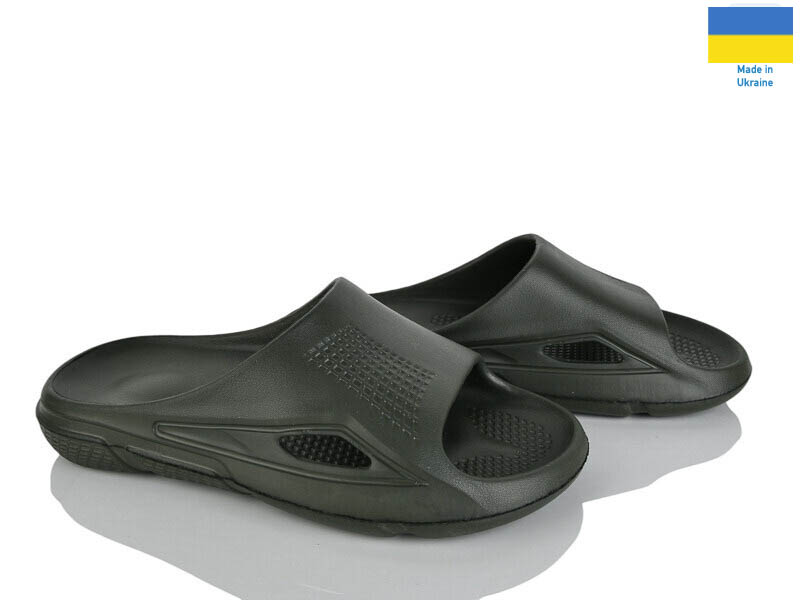 Шлепанцы Rai shoes (40-45) П43 хакі (лето)