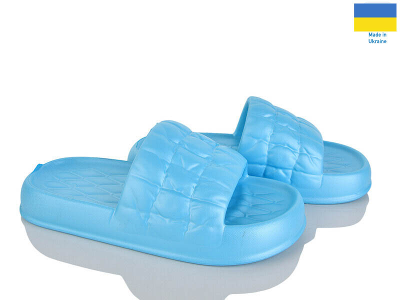 Шлепанцы Rai shoes (37-42) ПЖ50 небесний (лето)