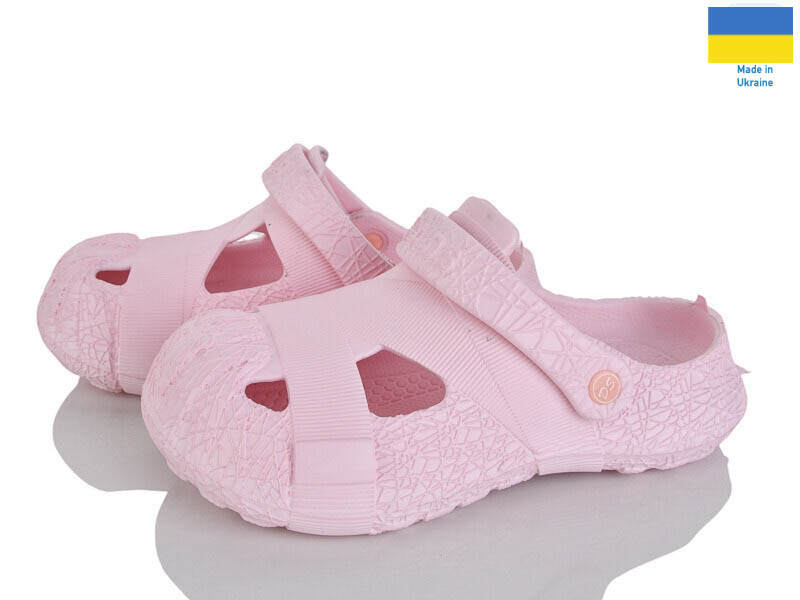 Кроксы Rai shoes (37-41) Сабо12 рожевий (лето)