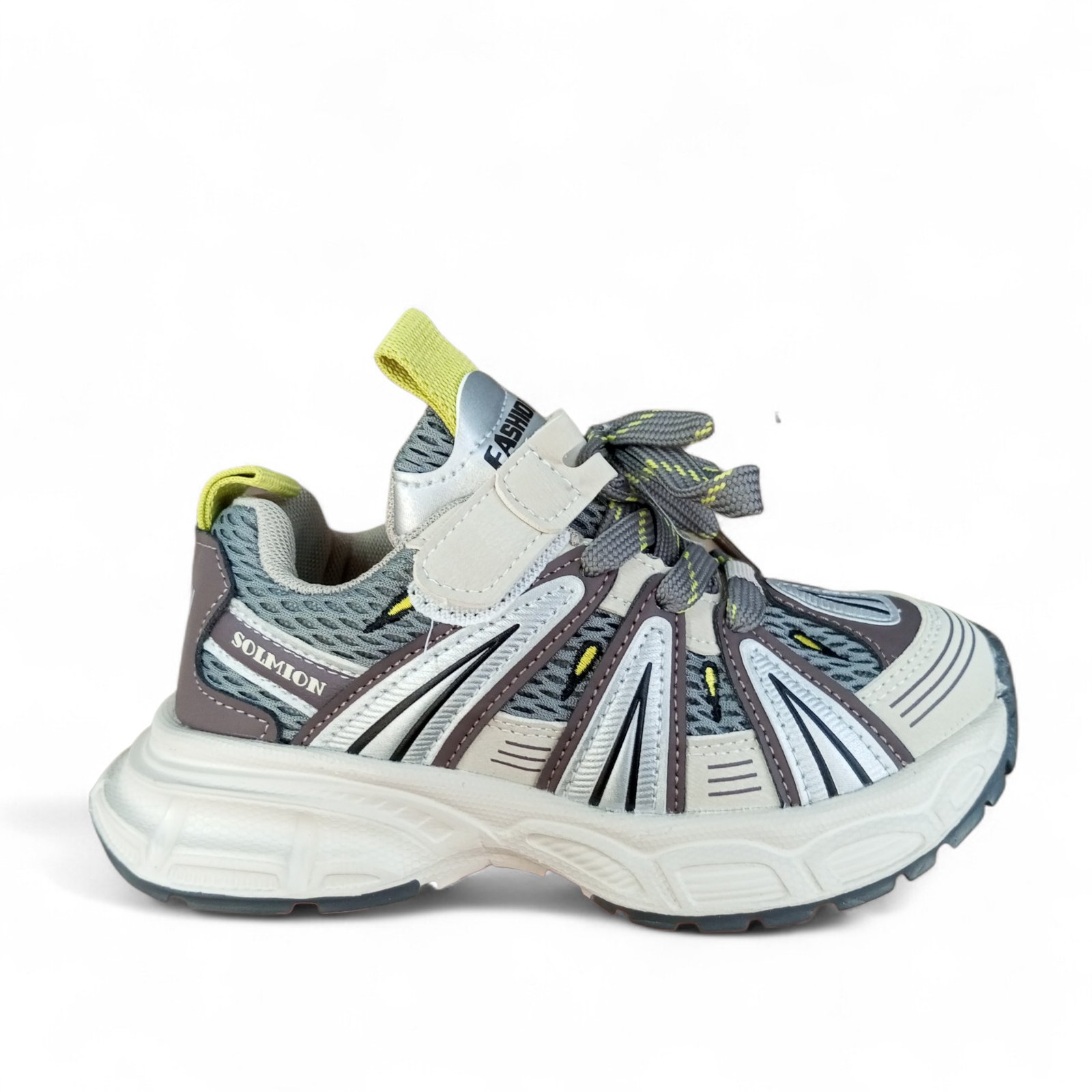 Кроссовки DvaClibee (32-37) SS-0827-21 khaki (деми)