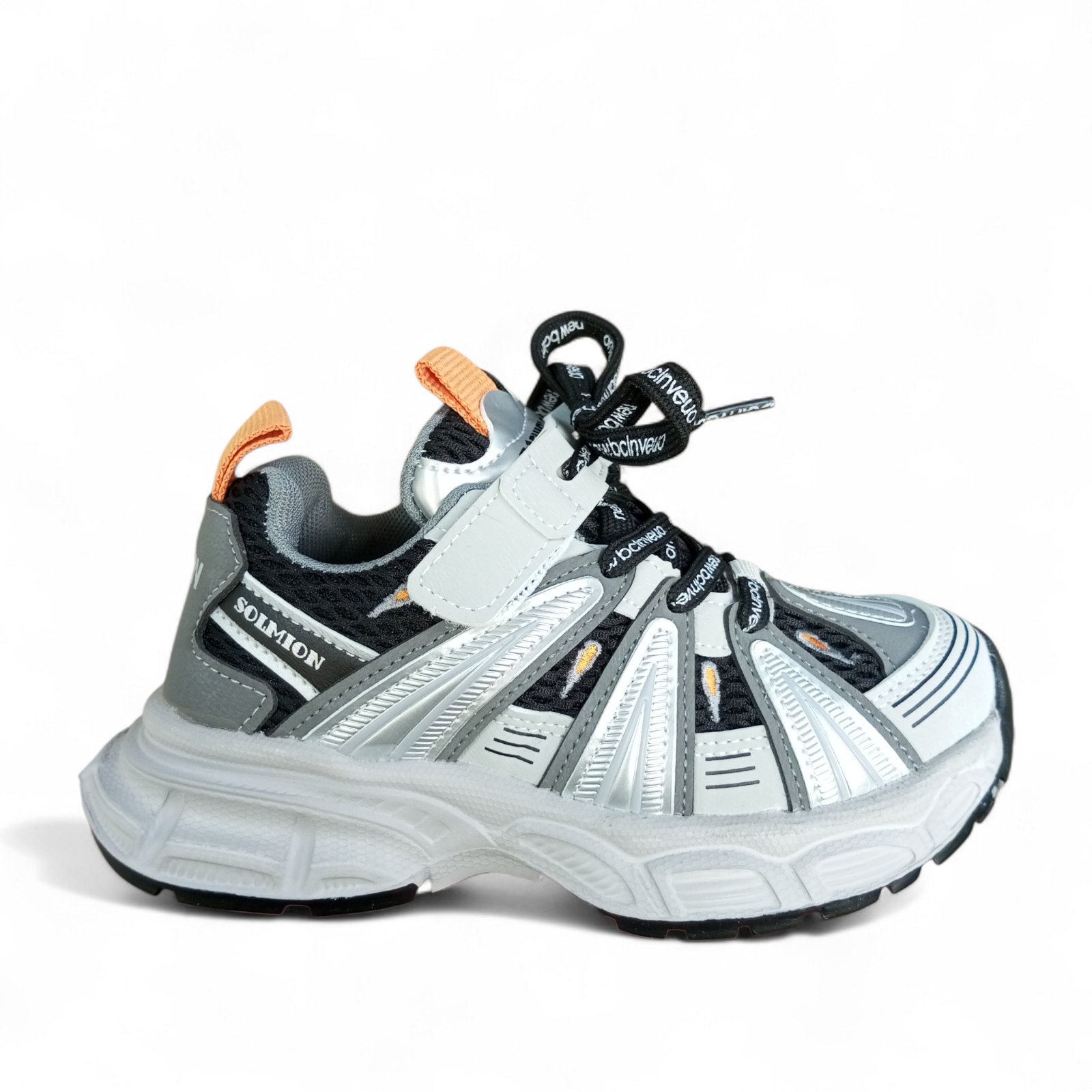 Кроссовки DvaClibee (32-37) SS-0827-21 black (деми)