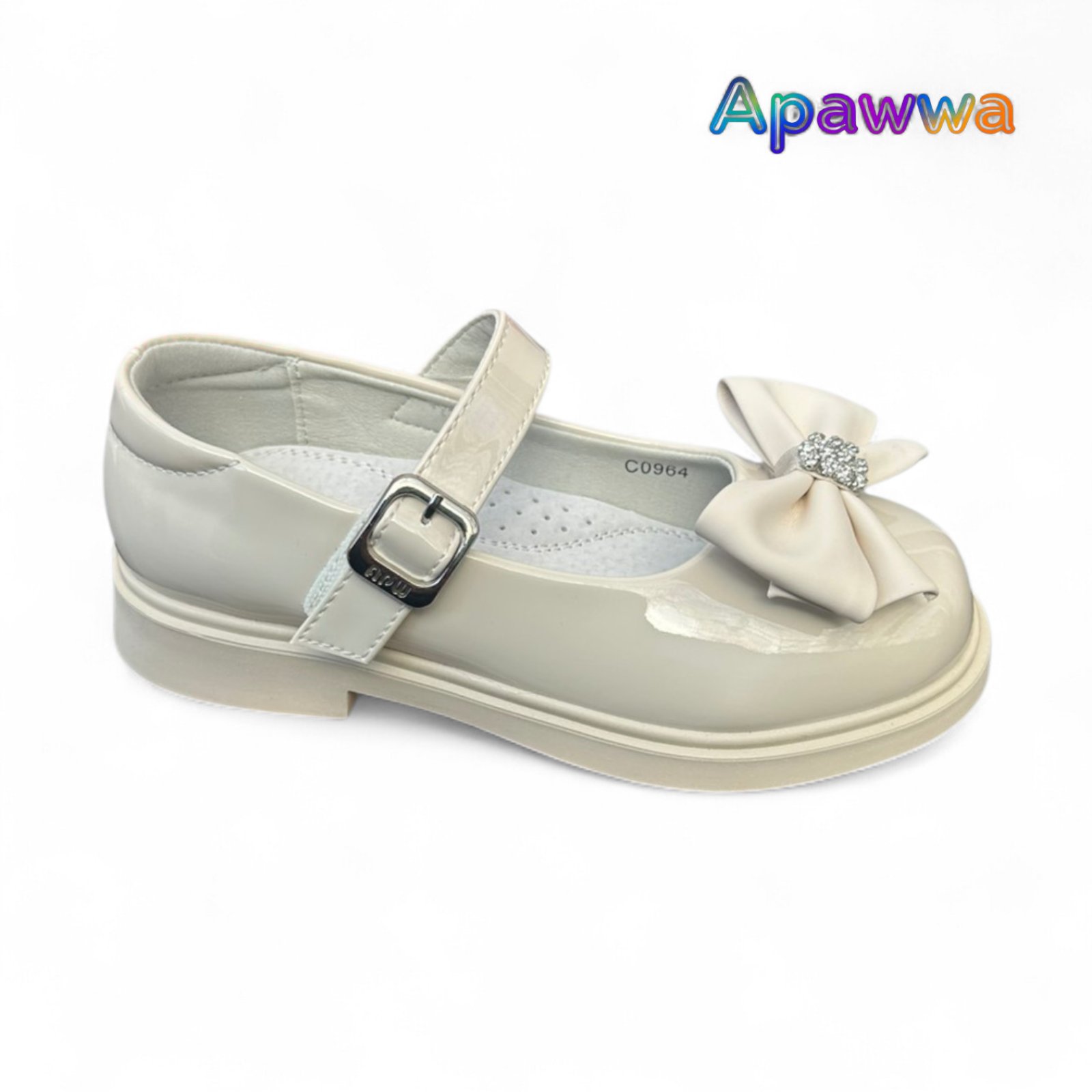 Туфли DvaClibee (28-33) MA-C0964 beige (деми)