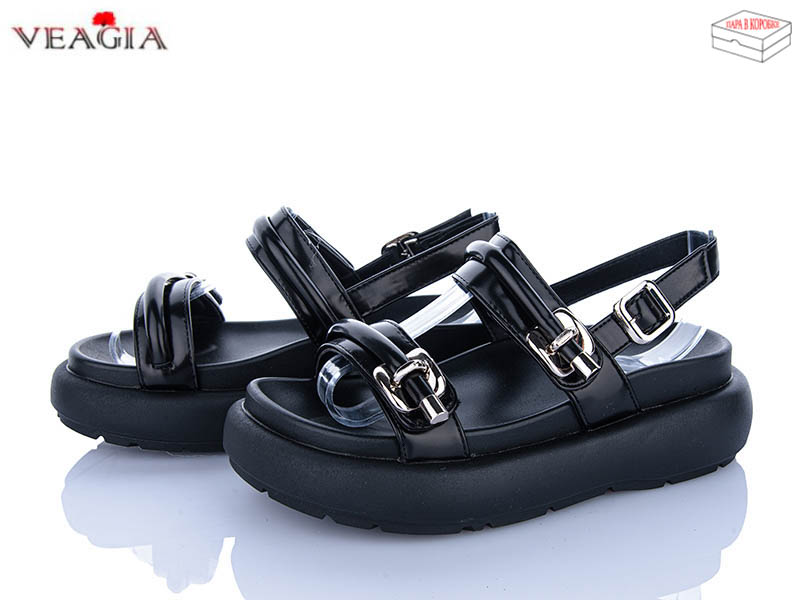 Босоножки ADA (36-40) N22 black (лето)
